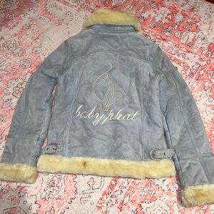 Baby Phat fur jacket coat